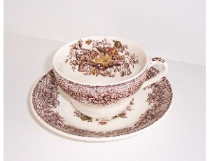 Bulbous Breakfast Cup & Saucer